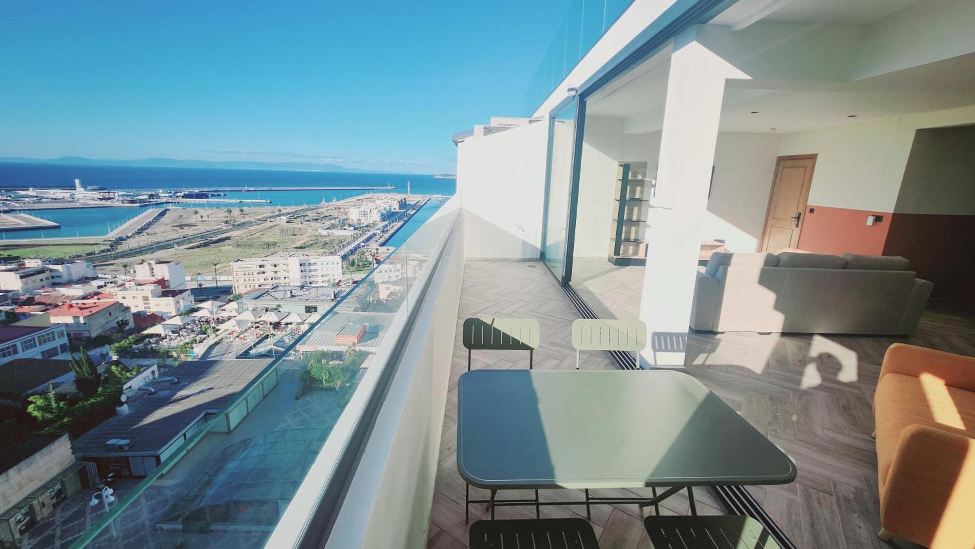 Appartement Vue Sur Mer Tânger Exterior foto