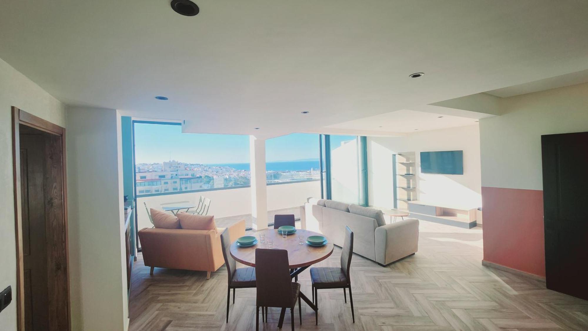 Appartement Vue Sur Mer Tânger Exterior foto