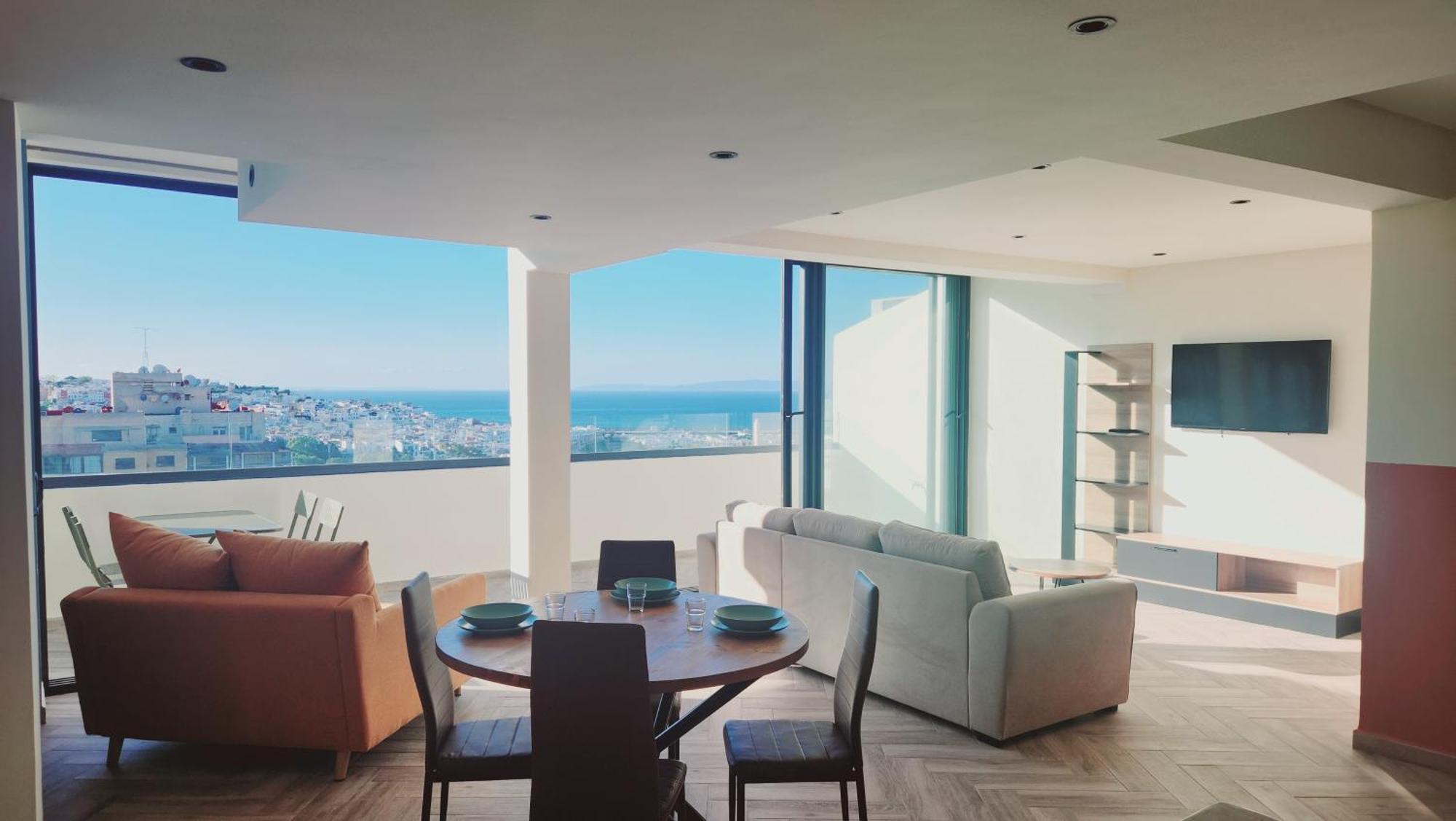 Appartement Vue Sur Mer Tânger Exterior foto