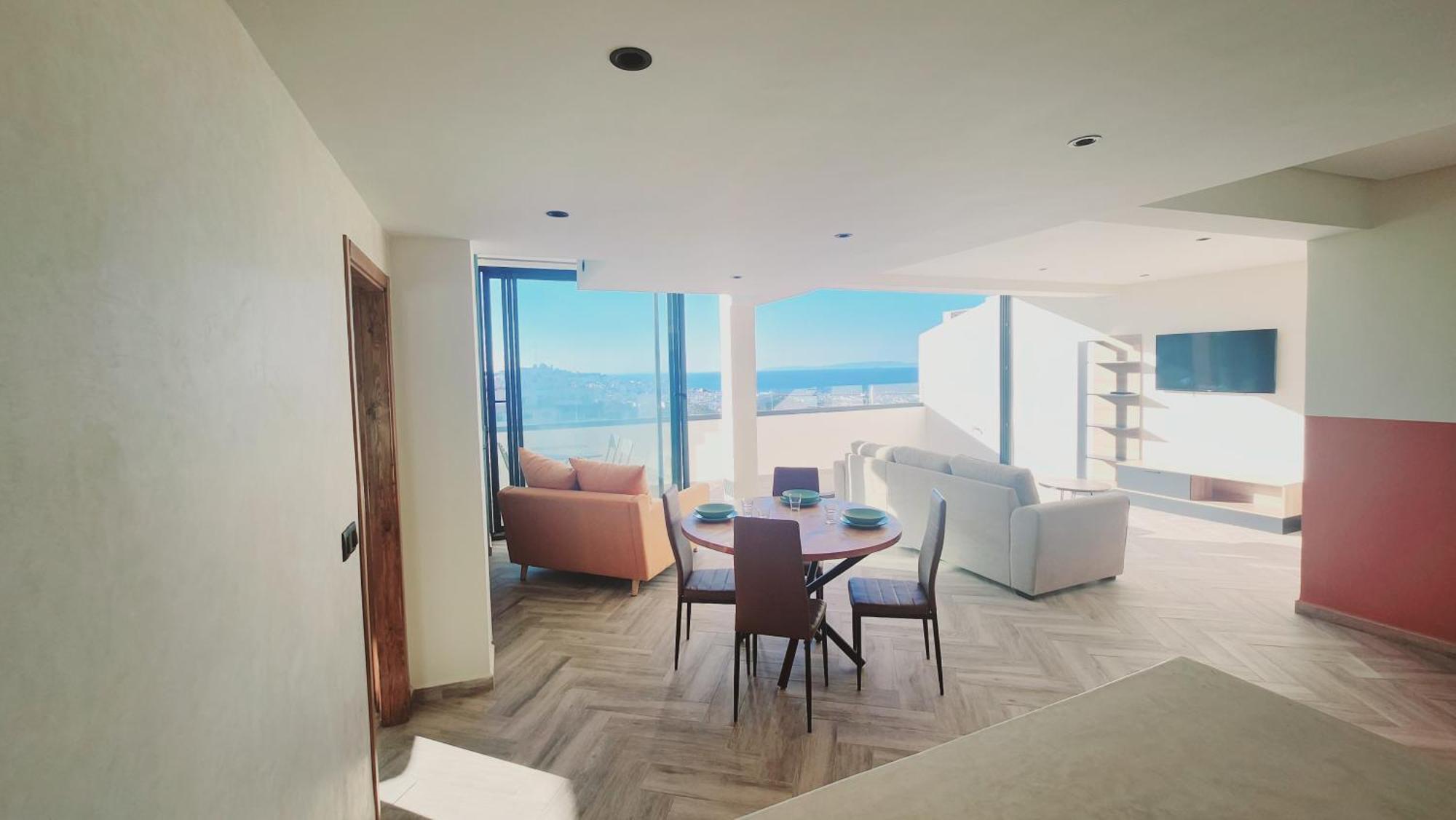 Appartement Vue Sur Mer Tânger Exterior foto