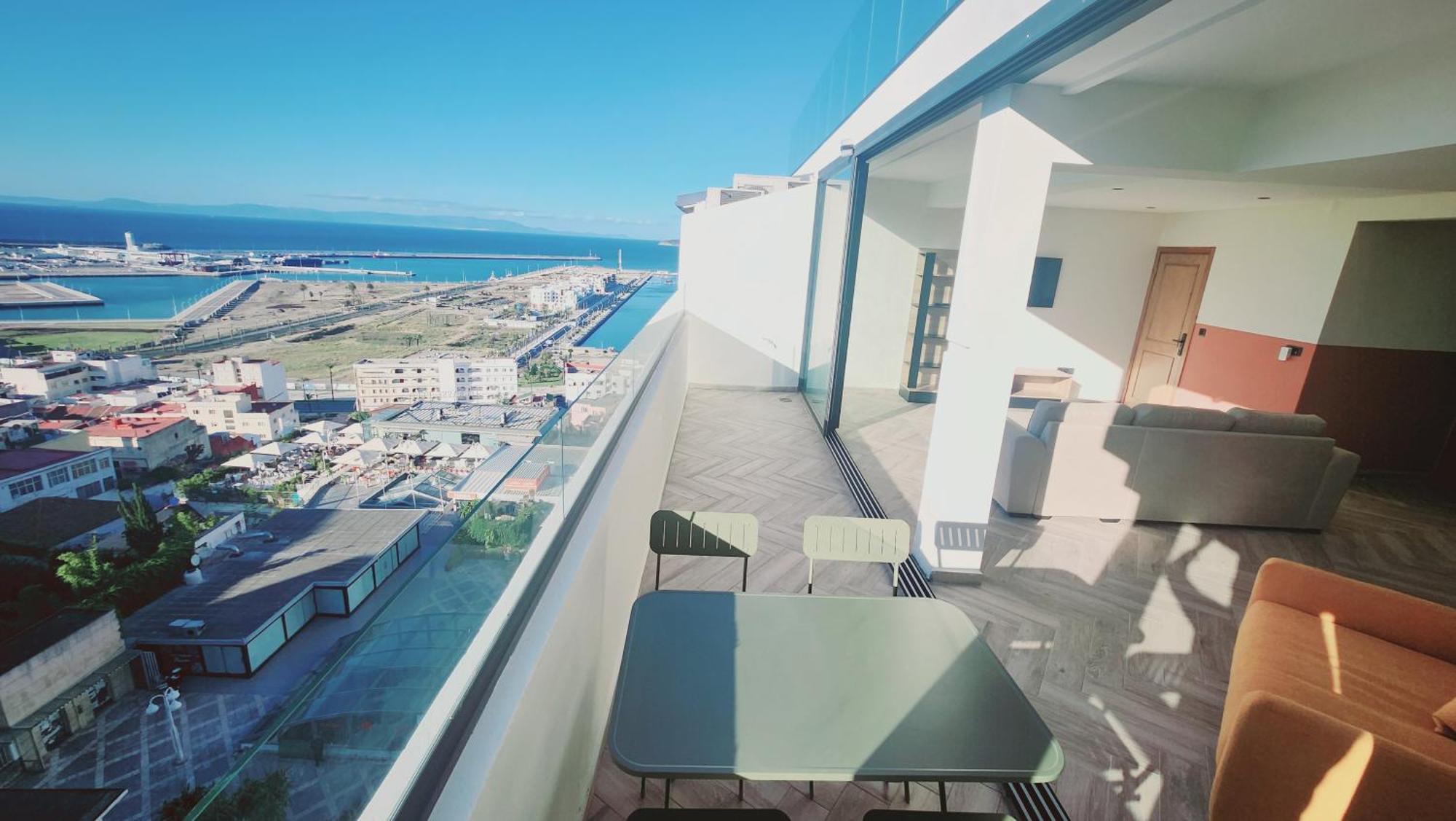 Appartement Vue Sur Mer Tânger Exterior foto