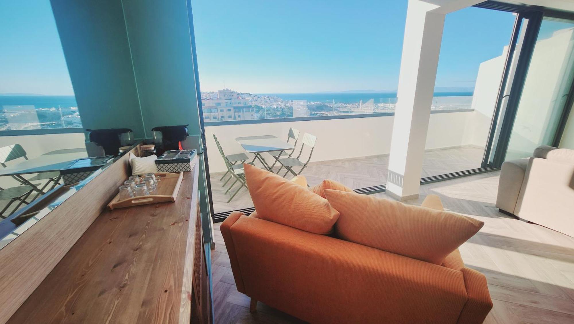 Appartement Vue Sur Mer Tânger Exterior foto