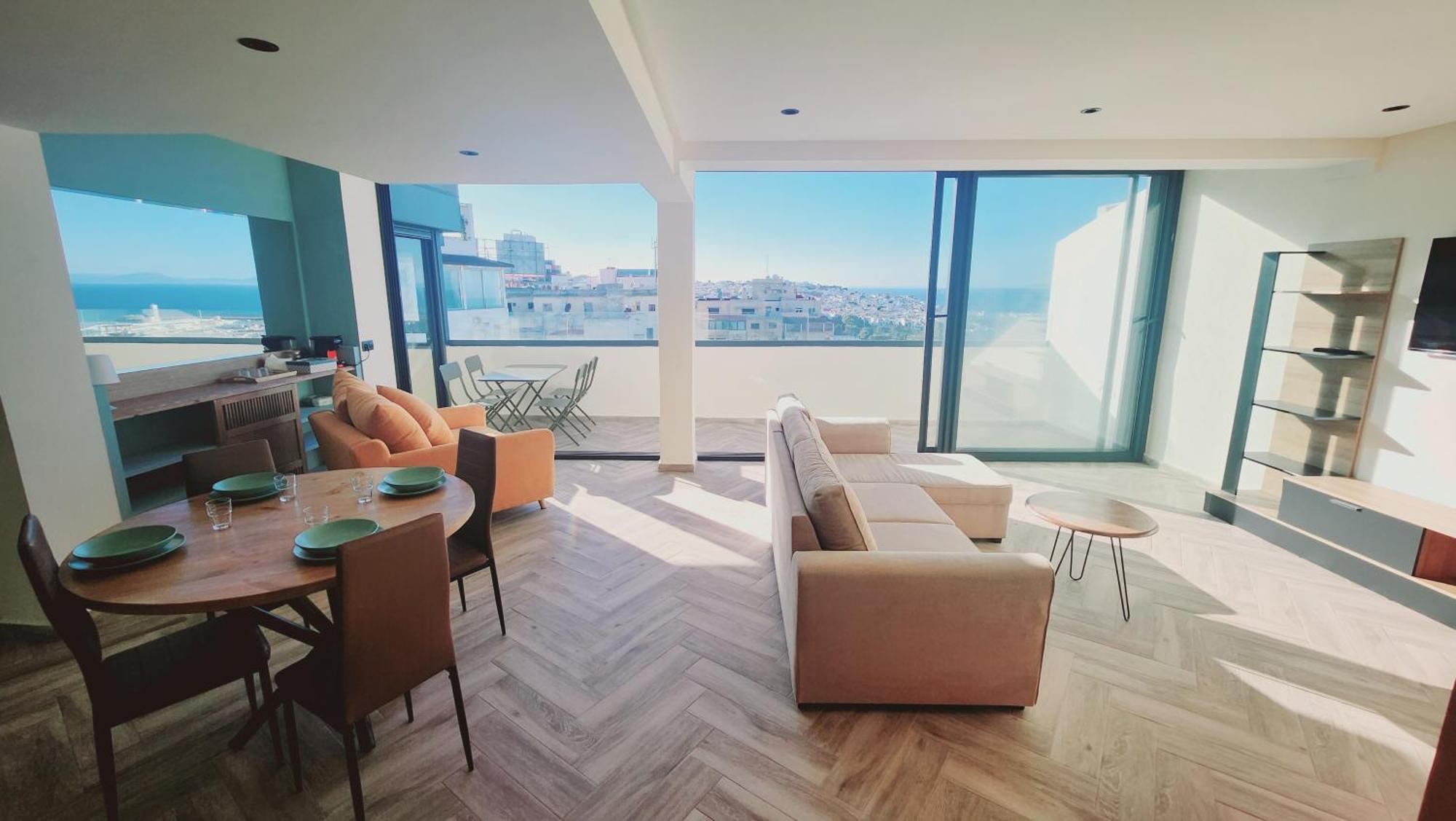 Appartement Vue Sur Mer Tânger Exterior foto