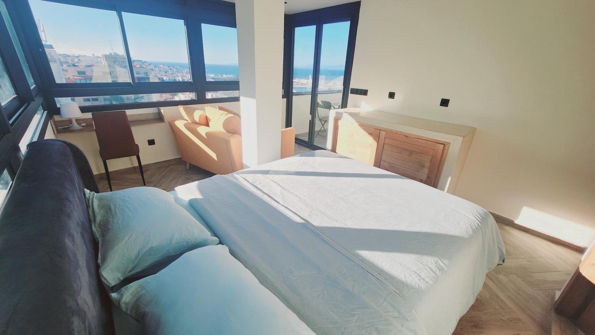Appartement Vue Sur Mer Tânger Exterior foto
