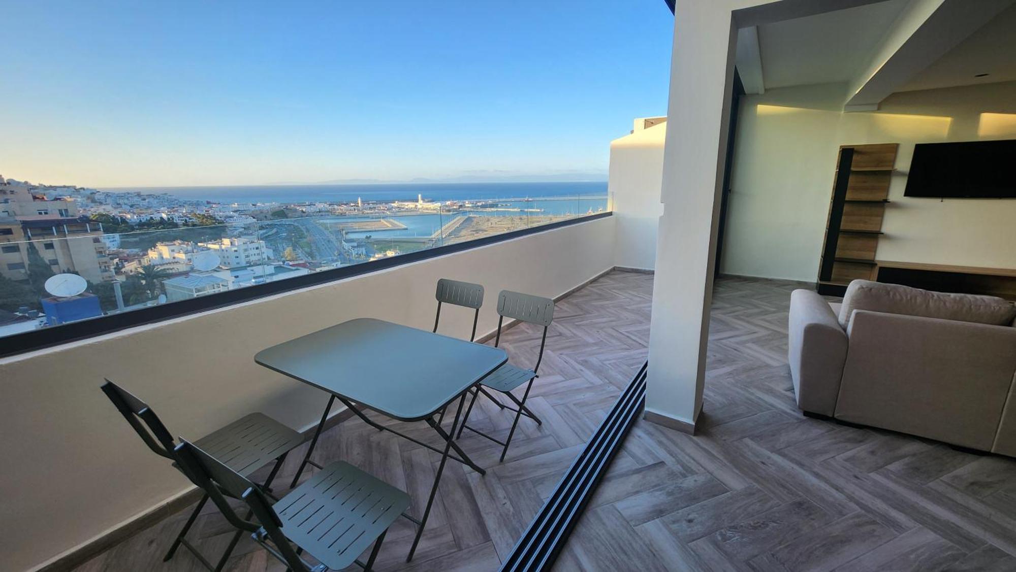 Appartement Vue Sur Mer Tânger Exterior foto
