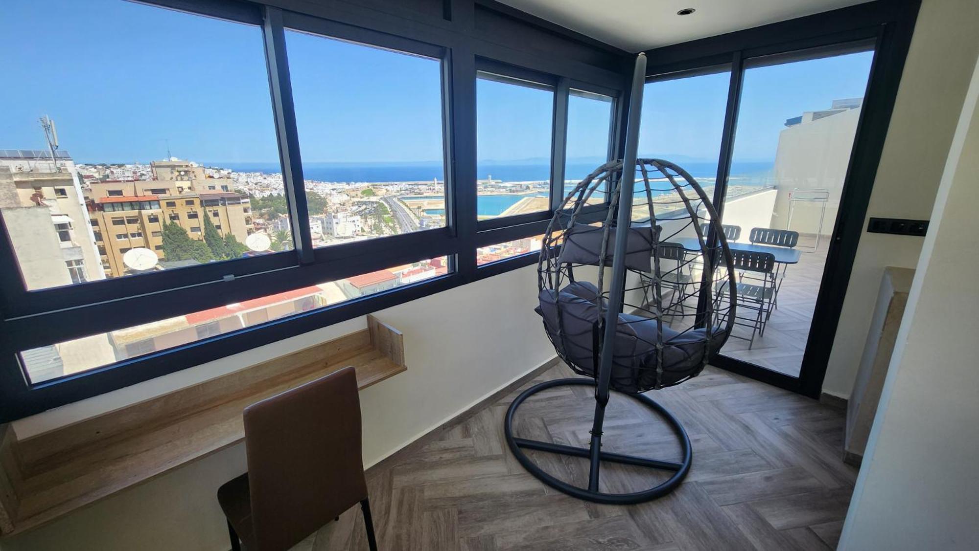 Appartement Vue Sur Mer Tânger Exterior foto